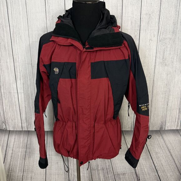 Mountain Hard Wear Men's Medium Red/Black Full Zip Conduit Coat Jacket - Picture 1 of 8